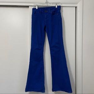 Dittos Flare Mid Rise Blue Jeans